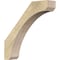Ekena Millwork 6"W x 28"D x 28"H Legacy Rough Sawn Knee Brace, Douglas Fir BRC06X28X28LEC00RDF - alternate 1